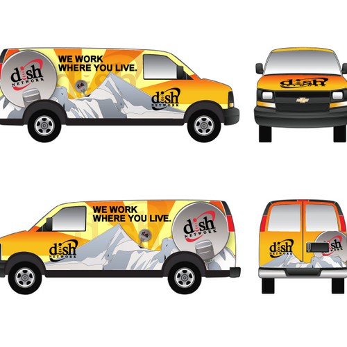 V&S 002 ~ REDESIGN THE DISH NETWORK INSTALLATION FLEET Design by Desmond Brittle