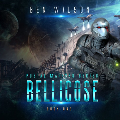 Sci-Fi Novel Cover Design, Start of Series. Design by Max63