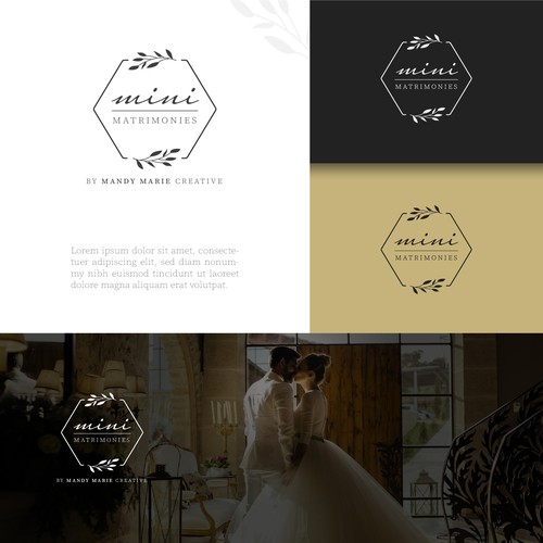 Mini Matrimonies Logo Needed For Micro Wedding Ceremonies! Design by Gabrielaaba