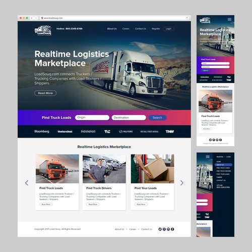 Home Page Website Design Design by rianhandrian