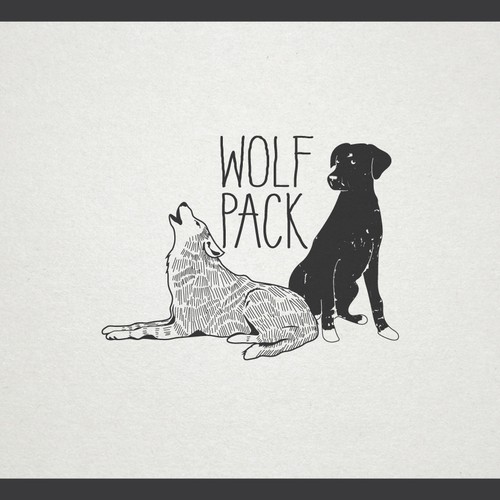Create a logo for Wolf Pack Design by Khramova