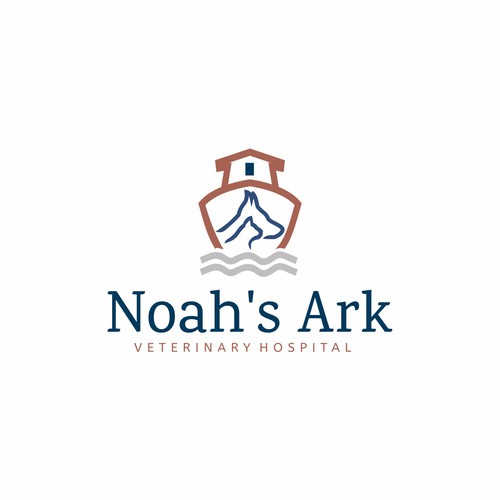 Veterinary Hospital Logo - NOHARK Design by Maxnik