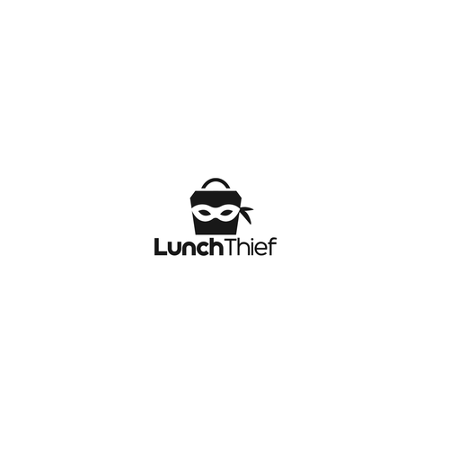 LunchThief Mobile App Logo Design by Striker29