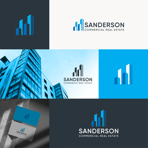 Bring the heat! - Sanderson Commercial Real Estate Logo & Website Design réalisé par BlindB