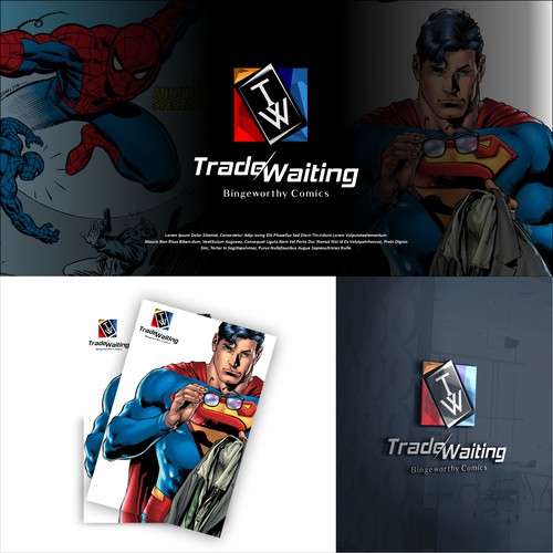 SUPER iconic pop-art style logo and social media branding for a nerd media related blog Design by Kheyra_Aulia