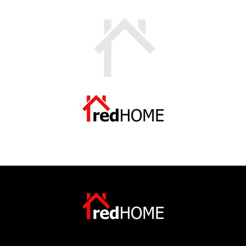 logo for Red Home Design réalisé par Gold Ladder Studios