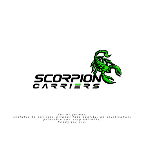 Scorpion Carriers - Trucking Company Design by NEXNEX