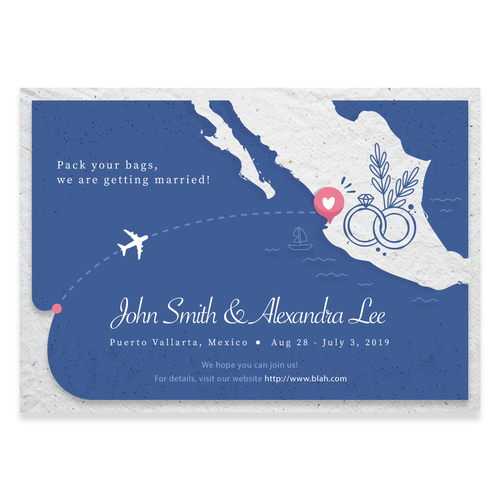 Card or invitation contest entry by Wyanet Studio