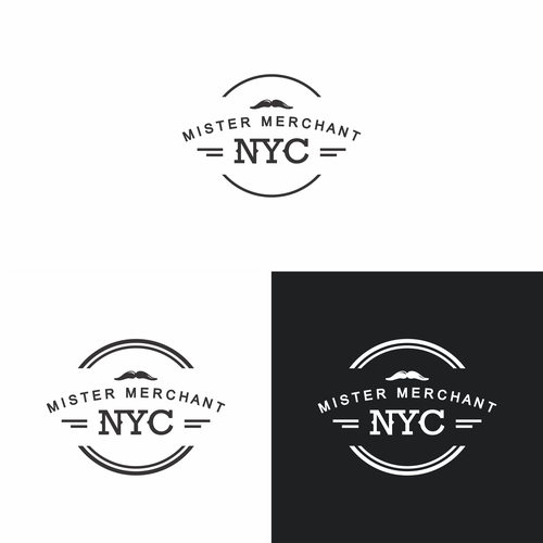 Calling all Hipsters. Create an edgy but authentic logo for Mister Merchant NYC! Design by Helmidwip