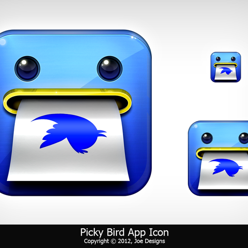iOS app icon design for a cool new twitter client Design von Joekirei