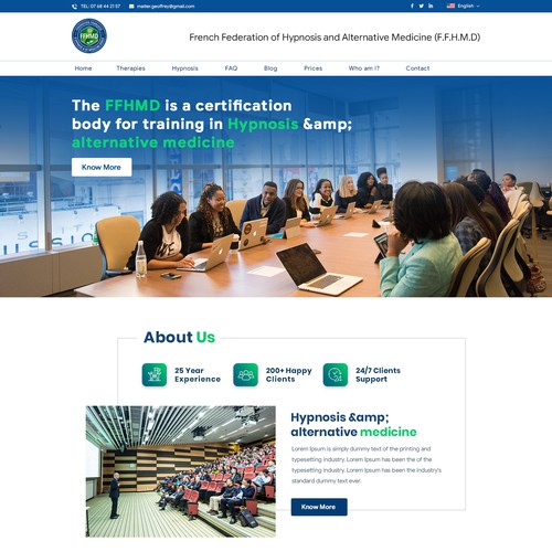 Web page design contest entry by ⚡️unbox.style⚡️
