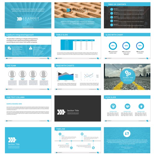 Create a fresh new look for our powerpoint template! Design by Joemar Concepts