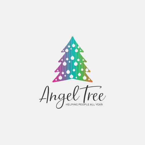 A non-profit logo called Angel Tree Design by Ok Lis