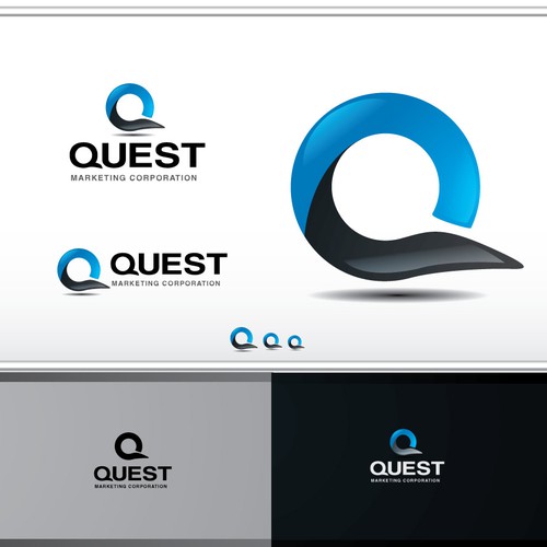 Create the next logo for QUEST Marketing Corporation Design by adisign09