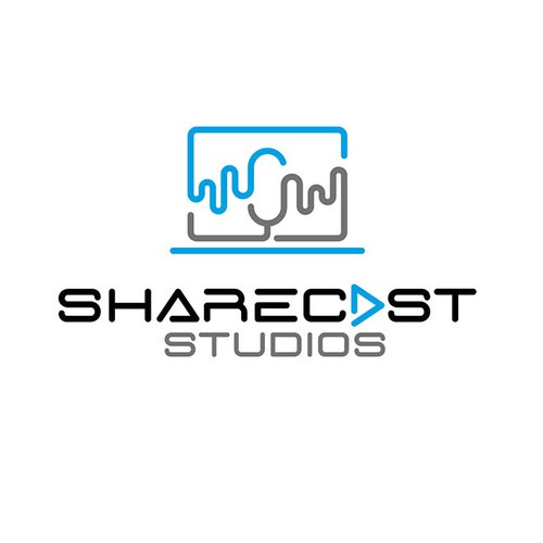 Modern Podcast Studio logo design Design by torodes77