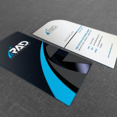 Design A Software Company Business Card You Can't Stop Looking At!! Design by JB_design