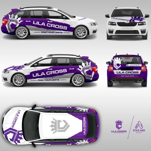 Car, truck or van wrap contest entry by Stas Aer