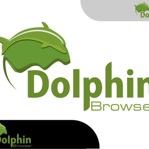 New logo for Dolphin Browser Réalisé par Nanak-DNA