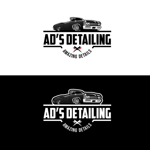 Fun & Professional Logo for established mobile car and boat detailing company Design by Vandi septiawan