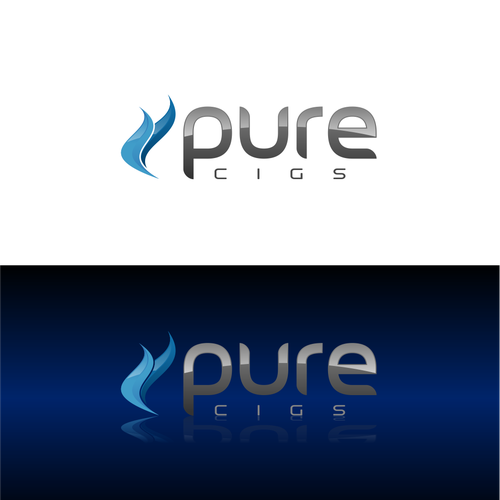 Create an updated logo design for PURE CIGS Design by Susmetoff