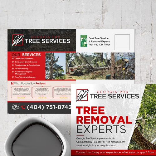Branding for a Tree Removal Service Diseño de Sketch Media™