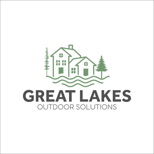 Design di design a modern yet unique logo that says construction from northeast ohio by the great lakes di Mujahid Razaq