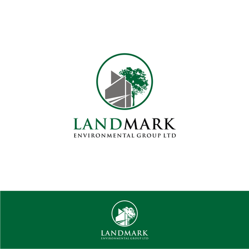 create a clever and iconic brand for Landmark Environmental Group ...