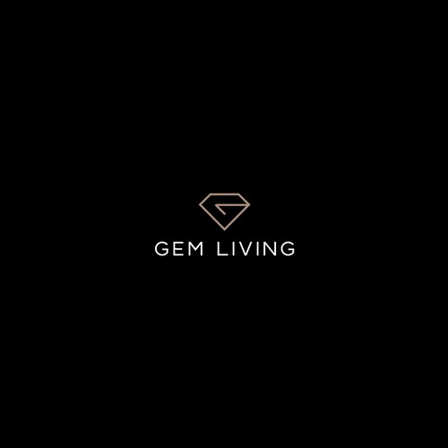 Geometrical, minimalist, modern brand design for Gem Living Design by ajie™