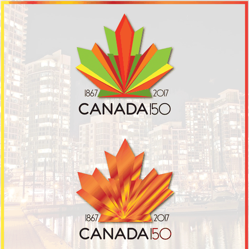 Community contest: Design Canada’s 150th birthday logo! Design by AnaBash