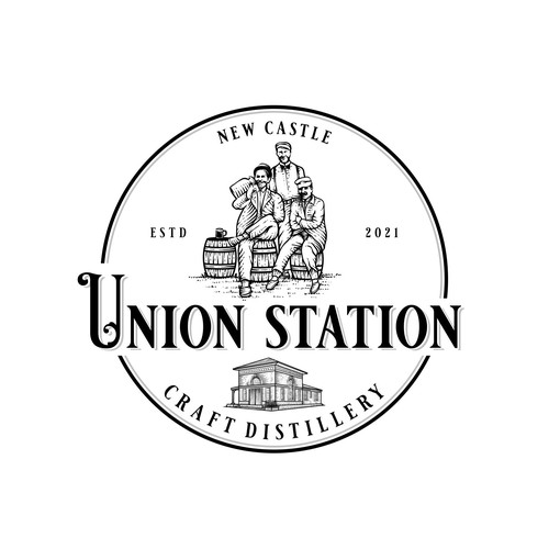 Design an historical/hip logo for a craft whiskey distillery in western Pennsylvania Design by Sett"