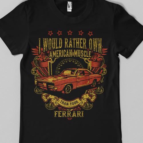 American car 2025 t shirts