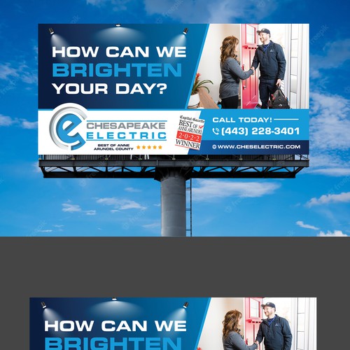 Chesapeake Electric Billboard Design by Krishna Arts