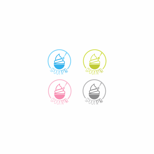 Create a trendy logo for a new Frozen yogurt shop! Spoon Me Yogurt Design by AZLAN_ART