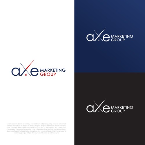 aXe Marketing Group needs a cool and creative logo Design by Dadisigner