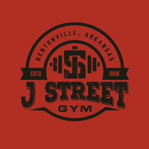 Create a Logo for a Badass/Old School Body Builder Gym! Design réalisé par Zarkum