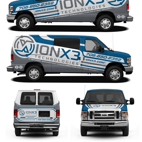 Bring our LOGO to LIFE on our Van in Athens! Design by aricaturrash