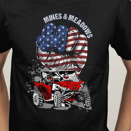 Patriotic T Shirt Design Design by AntonB