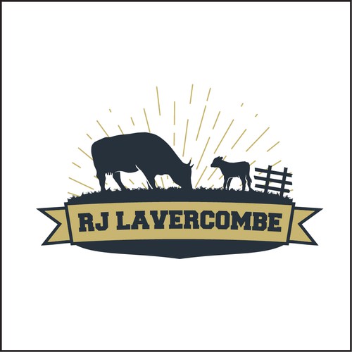 Cattle Farming Logo Design réalisé par DADDesigns