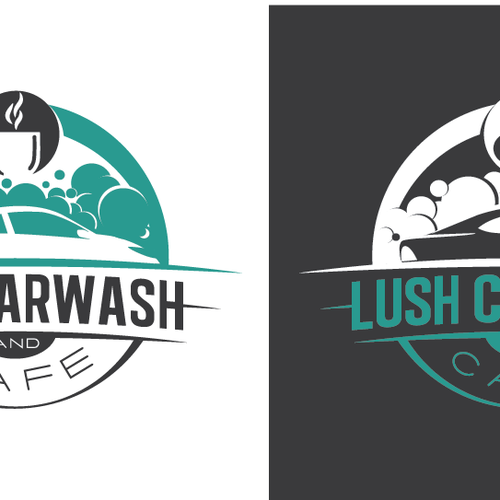 Create a fun cool carwash brand with earthy colours. Design by Alvianks