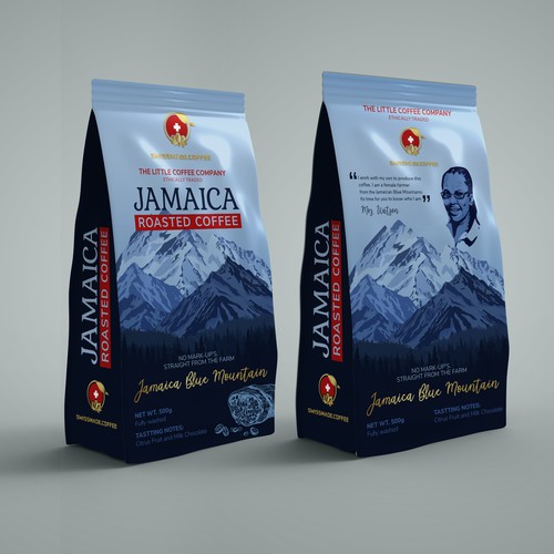 Redesign for a rare, extraordinary coffee Design by Radmilica