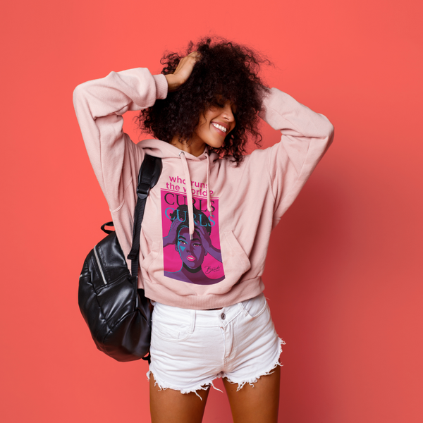 Design by waterseven titled "Curls hoodie design"