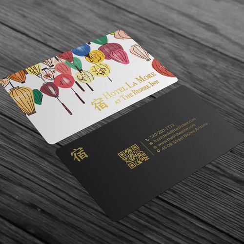 Business Card for Boutique Hotel Diseño de SUJAN SARDER