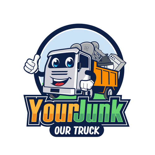 Design A Fun Attention Grabbing Junk Removal Company Logo Design by DZenhar Studio