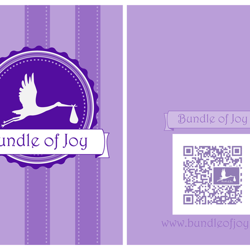 Create the next postcard or flyer for Bundle of Joy Réalisé par Laura Oroz