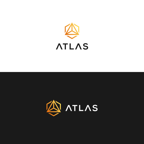 Abstract logo for crypto project Design by æhb