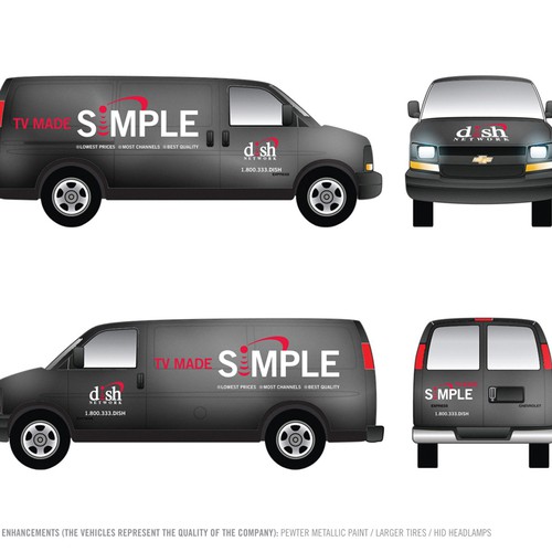 V&S 002 ~ REDESIGN THE DISH NETWORK INSTALLATION FLEET Design by brix2