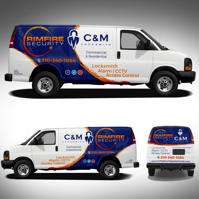 Van Wrap for Security Services Company | Car, truck or van wrap contest