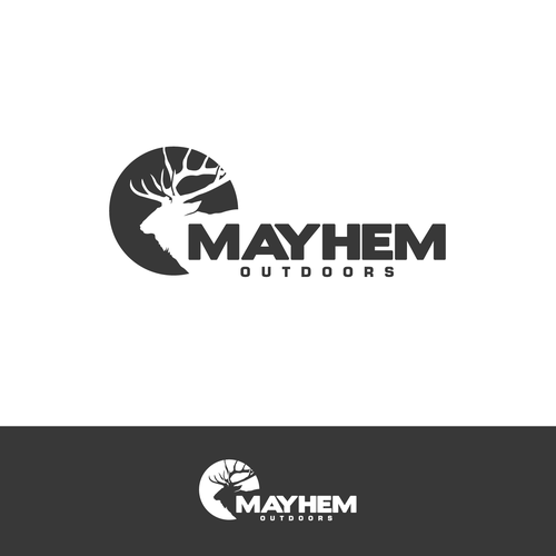 Mayhem Outdoors (outdoor brand) Design by Digital Man ✅