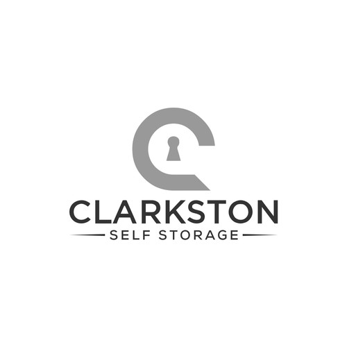 Self Storage Logo | Clarkston Self Storage Diseño de RayStudio