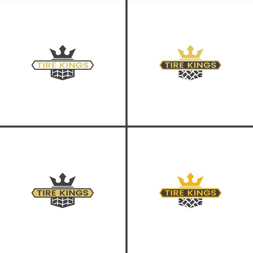 Tire Kings needs a logo!  Yes, we sell tires. Design by Anizonestudio